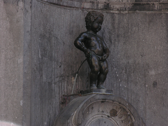 Brussels statue